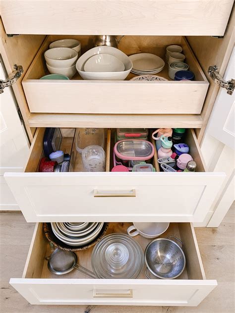 organizing kitchen drawers and cabinets